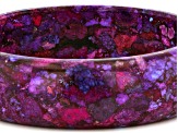 Purple Turquoise Bangle Bracelet