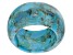 Blue Turquoise Eternity Band Ring