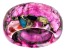 Blended Turquoise With Purple Spiny Oyster Shell Band Ring