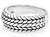 Rope Design Sterling Silver Band Ring
