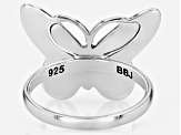 Sterling Silver Butterfly Ring