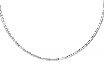 Picture of Stainless Steel Omega 18" Necklace