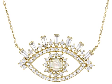 10k Gold Evil Eye Pendant Necklace | Toronto, Canada | Misc. Jewellery