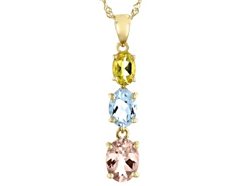 10K Yellow Gold Rope Chain Necklace 18 
