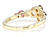 Peach Cor-de-Rosa Morganite 10k Yellow Gold Ring 0.90ctw