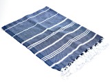 Artisan Collection of Turkey™ Dark Blue Peshtemal Hand Towel