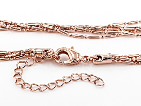 24" Copper Five-Strand Necklace
