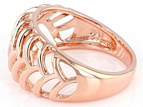 Copper Open Design Dome Ring