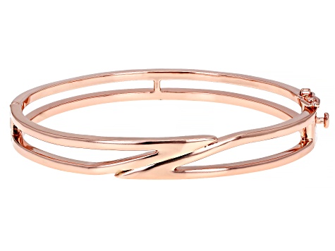 Open Design Copper Bangle