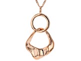 Copper Dangle Pendant With Chain