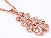 Copper Dangle Pendant With Chain