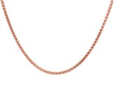 20" Copper Wheat Chain Necklace