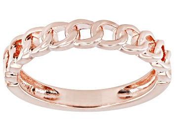 Picture of Copper Chain Link Band Ring