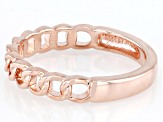 Copper Chain Link Band Ring