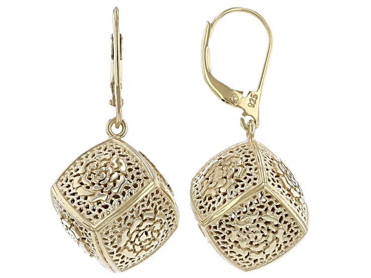 18K Yellow Gold Over Sterling Silver Rose a la Turca