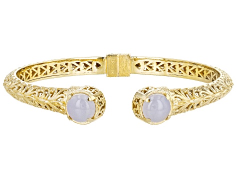 Charles X gold and citrine cuff bracelet