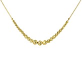 18k Yellow Gold Over Sterling Silver Necklace