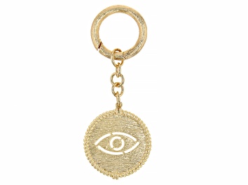 Picture of Gold-Tone Evil Eye Key Chain