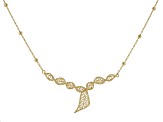 18k Yellow Gold Over Sterling Silver Necklace