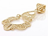 18k Yellow Gold Over Sterling Silver Filigree Enhancer