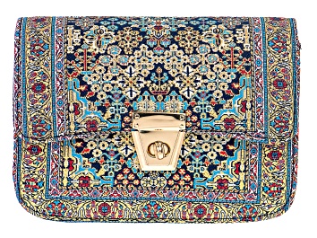 Picture of Multi Color Turkish Tapestry Fabric Clutch Purse