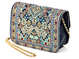 Multi Color Turkish Tapestry Fabric Clutch Purse