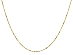 18k Yellow Gold Over Sterling Silver Mariner Chain Necklace