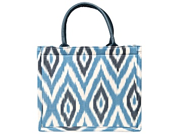 Picture of Ikat Canvas Tote Bag
