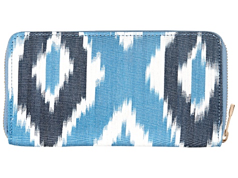 Ikat Canvas Wallet