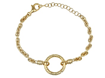 Picture of 18K Gold Over Sterling Silver Bracelet