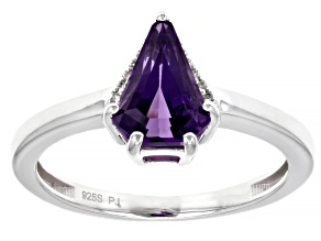Amethyst Sterling Silver Ring 1.24ctw