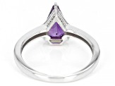 Amethyst Sterling Silver Ring 1.24ctw