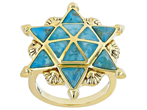 Star of David 14K Yellow Gold Ring With Beaded Design – Jerusalem Designer  Studio