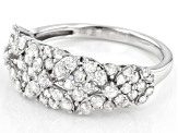 White Diamond 10k White Gold Ring 1.00ctw