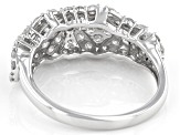 White Diamond 10k White Gold Ring 1.00ctw