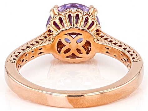 Rose Gold Engagement Rings In Engagement Rings | Purple - Foto 6