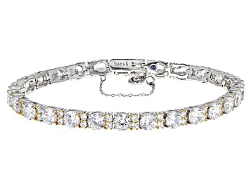 Picture of White Cubic Zirconia Platineve Bracelet 24.10ctw