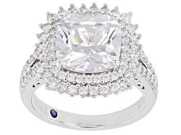 Picture of White Cubic Zirconia Platineve ® Ring 8.36ctw