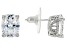 White Cubic Zirconia Platineve Earrings 7.60ctw