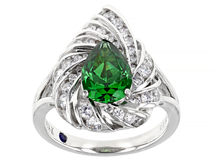 【mikia】POTATO2017 WiNK UP2017 2018セット White Cubic Zirconia Platineve® Ring - VKJ171 | JTV