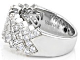 White Cubic Zirconia Platineve Ring 2.60ctw