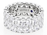 White Cubic Zirconia Platineve® Ring 12.41ctw