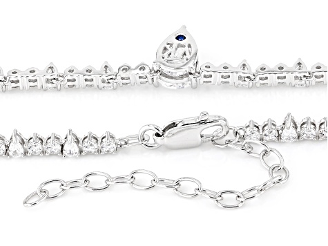 White Cubic Zirconia Platineve® Necklace 13.08ctw - VKJ101 | JTV
