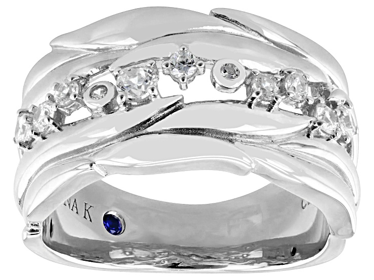 アクセサリー Naive Lab Created Ruby And White Cubic Zirconia Platineve® Tennis