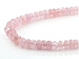 Pink Morganite 18K Rose Gold Over Sterling Silver Necklace