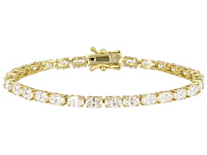 Strontium Titanate 18k Yellow Gold Over Sterling Silver Bracelet 14.28ctw