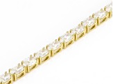 Strontium Titanate 18k Yellow Gold Over Sterling Silver Bracelet 14.28ctw