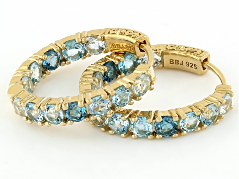 Buy BlueStone The Regal Trinity Gold Topaz 18K Yellow Gold Plated 18 K Ring On Flipkart