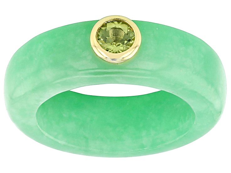Rare Vintage Nephrite Green Jade Lucite Stretch Twist Flex Silver Metal Belt Vintage | Accessories | Rare Vintage Nephrite Green Jade  main image 4