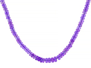 Purple Ethiopian Opal 18K Yellow Gold Over Sterling Silver Necklace
